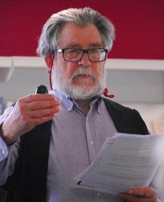 John in full flow
