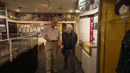 Noel&Dave walk round the Museum